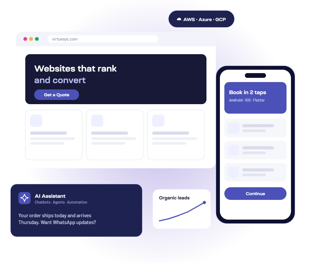 VirtueSys – IT company in Hyderabad for web, apps, AI and digital marketing